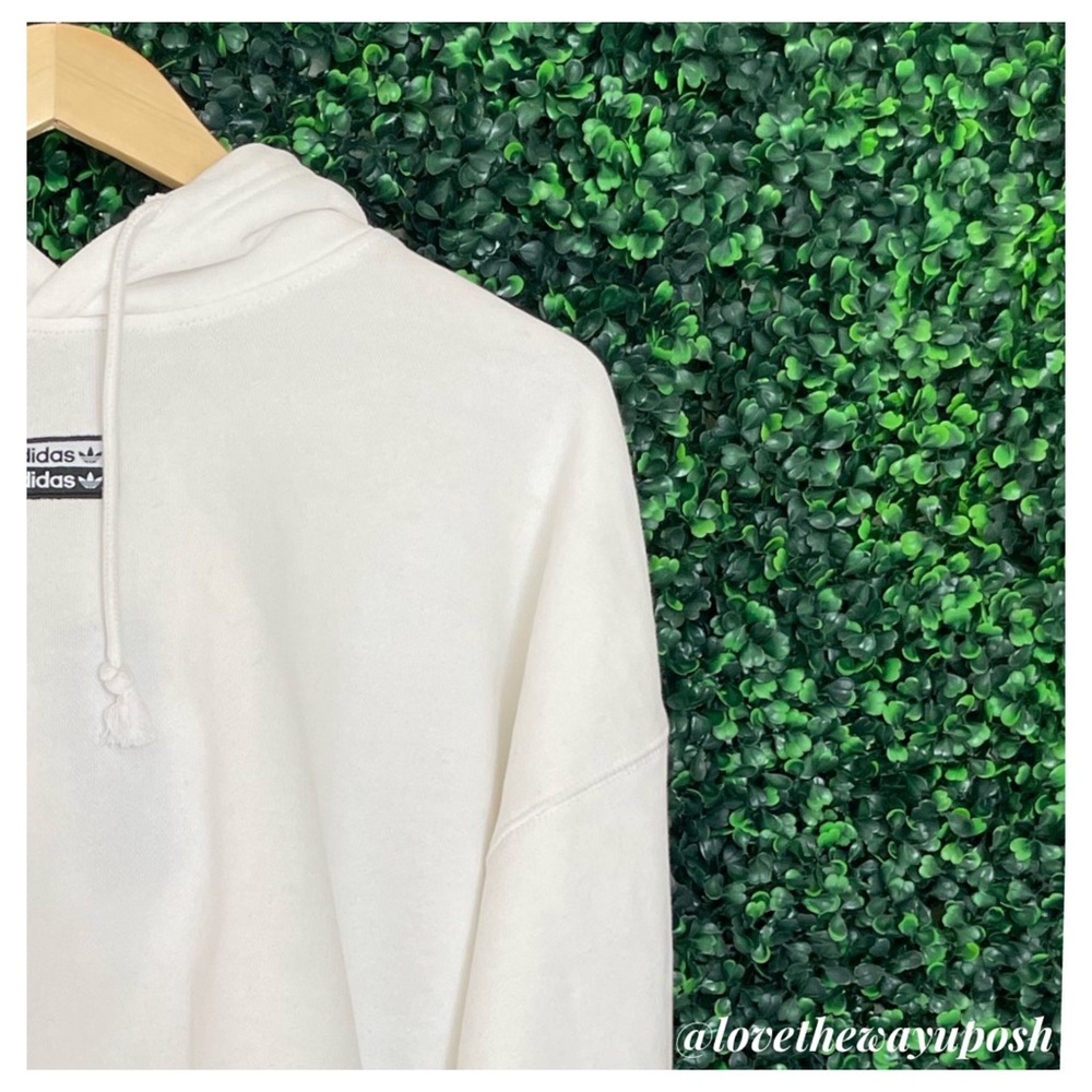 Black & White Adidas Hoodie